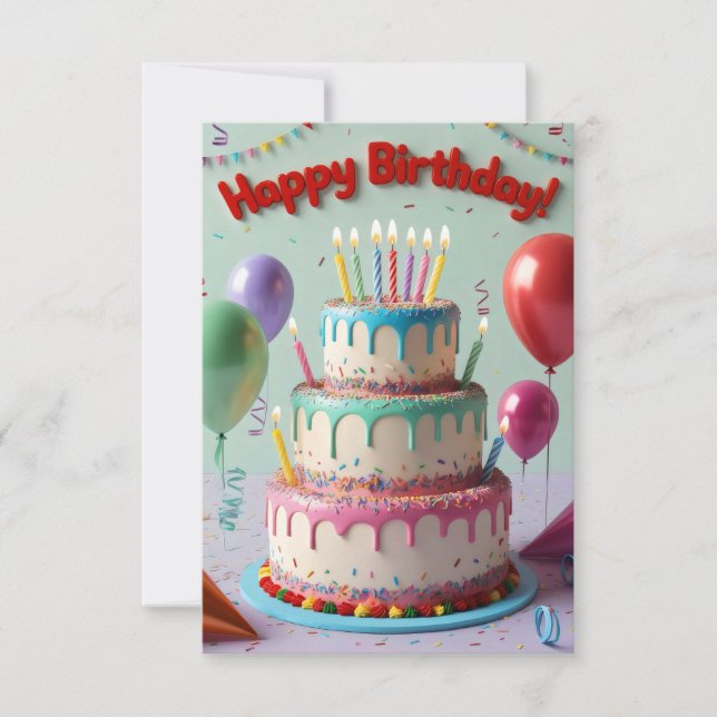 cumpleaños feliz (Anverso)