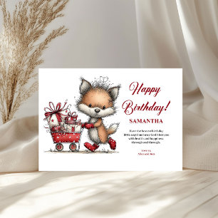 Cumpleaños Feliz Animales Caprichosos Personalizad