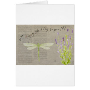 cumpleaños feliz de la libélula