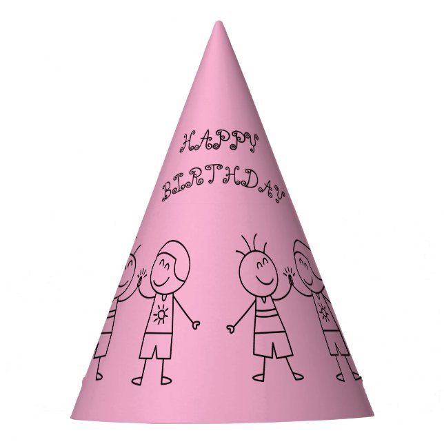 cumpleaños feliz puño sombrero (Anverso)