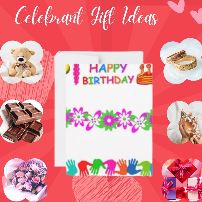 Cumpleaños feliz, tarjeta de cumpleaños de borde s (Subido por el creador)