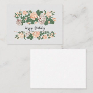 Cumpleaños Feliz - Tarjeta de Nota de Cumpleaños c