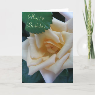 Cumpleaños feliz - tarjeta de Rosa