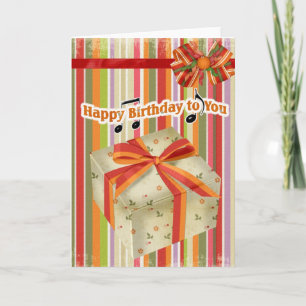 Cumpleaños feliz - Tarjeta Scrapbook