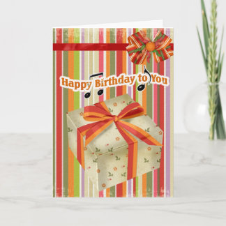 Cumpleaños feliz - Tarjeta Scrapbook