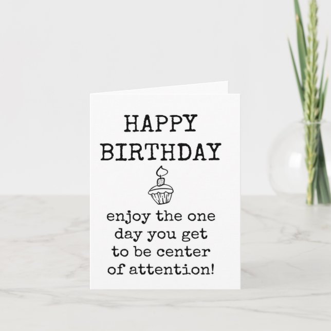 Cumpleaños feliz, trabajador, oficina, tarjeta de  (Anverso)