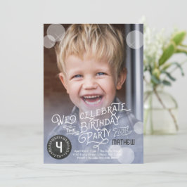 Cumpleaños Fiesta Acuarela | Invitaciones Niño