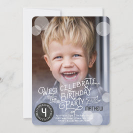 Cumpleaños Fiesta Acuarela | Invitaciones Niño