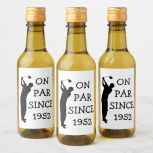 Cumpleaños Golfer Funny 70th happy Dad Par