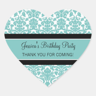 Cumpleaños Gracias Nombre Personalizado Etiquetas 