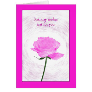 Cumpleaños hermosa rosa