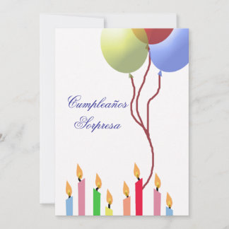 Cumpleaños - invitación