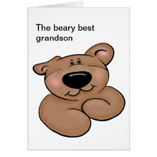 Cumpleaños lindo del oso de peluche