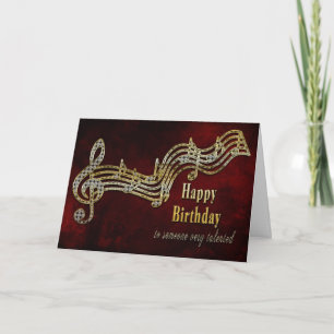 Cumpleaños - Notas Musicales