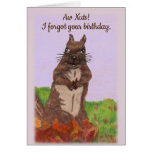 Cumpleaños tardío, olvidado cumpleaños con la