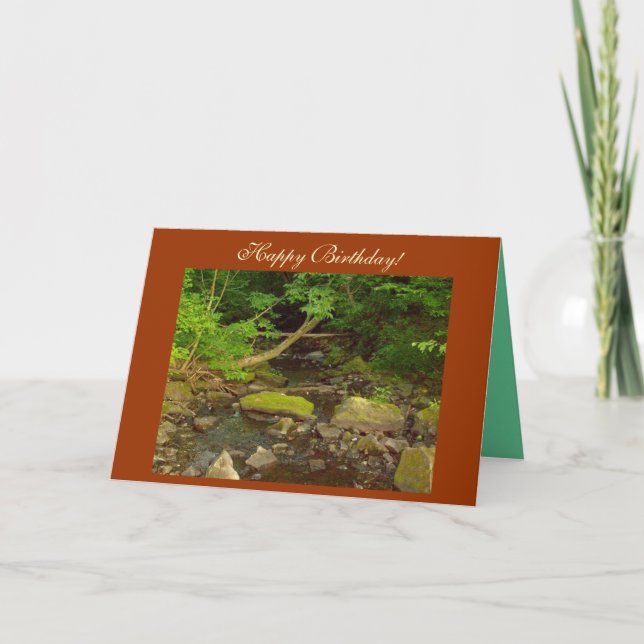 Cumpleaños! Tarjeta (Anverso)