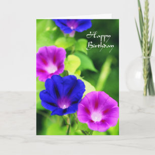 Cumpleaños - tarjeta de felicitación de las