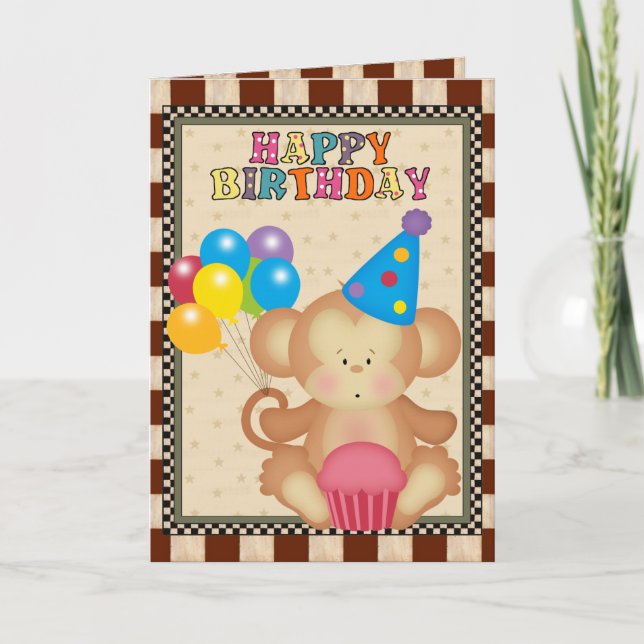 Cumpleaños Tarjeta de saludo del personalizado de  (Anverso)