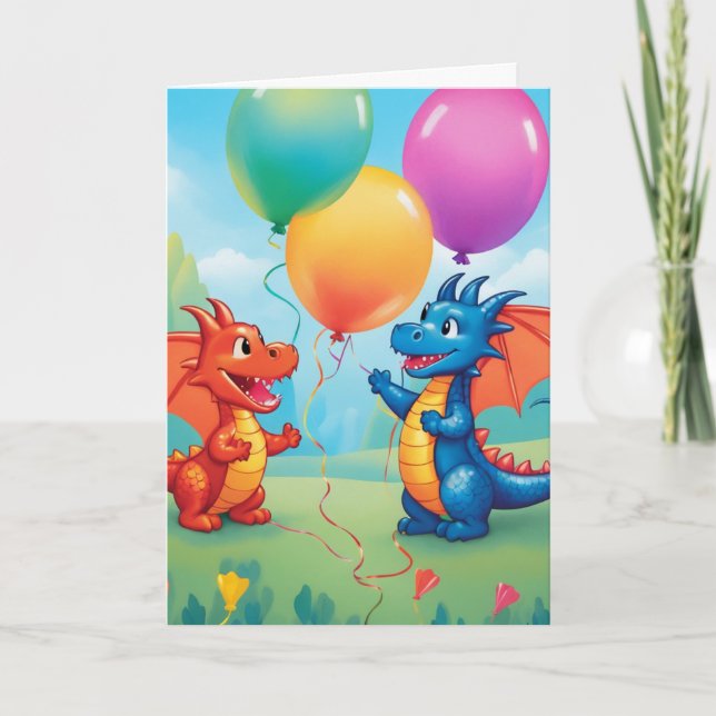 Cumpleaños / u otros Fiestas - Tarjeta de felicita (Anverso)