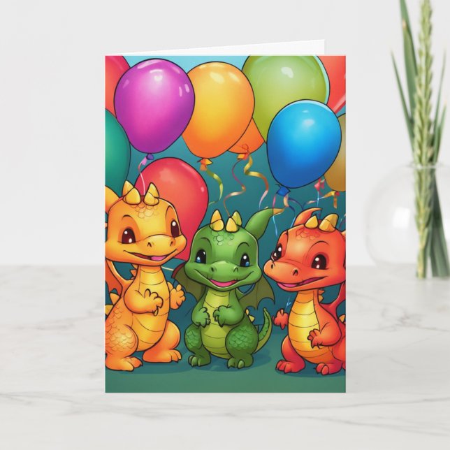 Cumpleaños / u otros Fiestas - Tarjeta de felicita (Anverso)