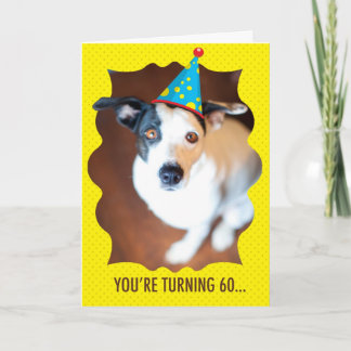 Cumples 60 años con tarjeta