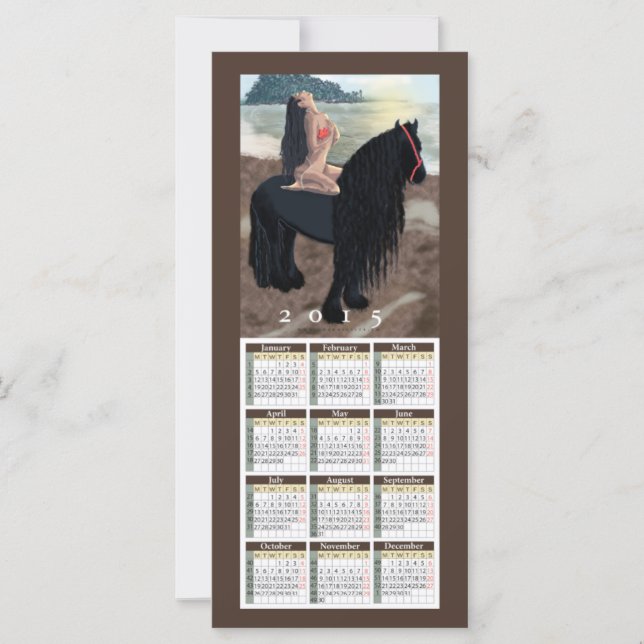 Cumplimiento - Calendario / postal (Anverso)