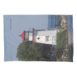 Cuna de Cheboygan funda de almohada ligera