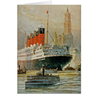 Cunarder en Nueva York