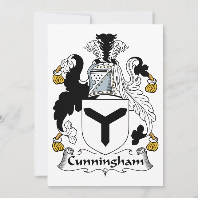 Cunningham Family Crest (Anverso)