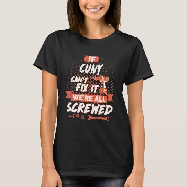 CUNY Shirt, CUNY Gift Camisetas (Anverso)