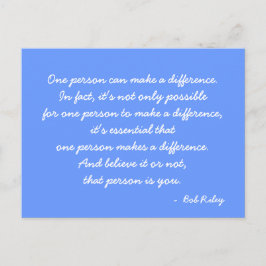 Cuota postal inspiradora