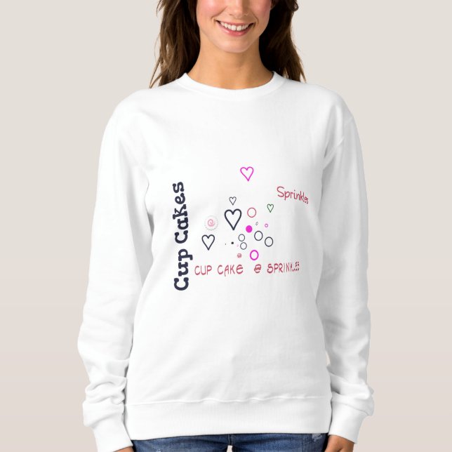 Cup Cake Dames basic sweater (Anverso)