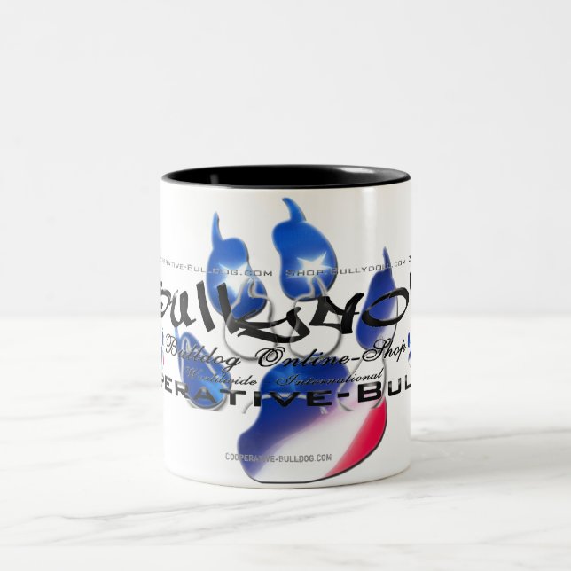 (cup) taza de Bullydoll & Cooperative Bulldog (Centro)