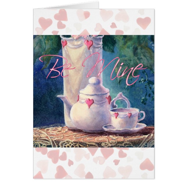 CUP Y CORAZONES DE TEAPOT DE SHARON SHARPE (Frente)