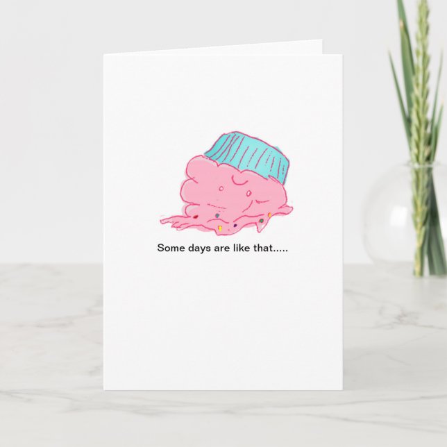 Cupakes Get Well / Tarjeta de aliento (Anverso)
