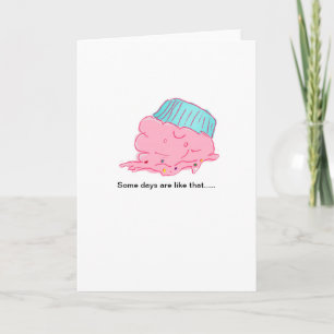 Cupakes Get Well / Tarjeta de aliento