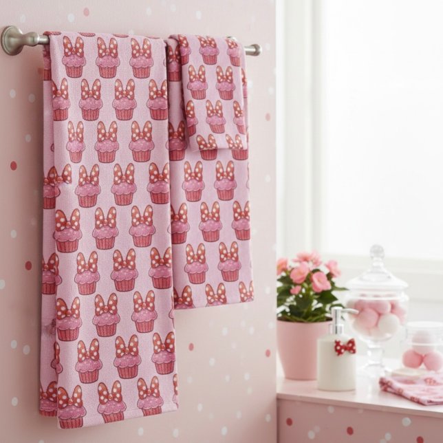 Cupcake Bath Towel Set (Subido por el creador)