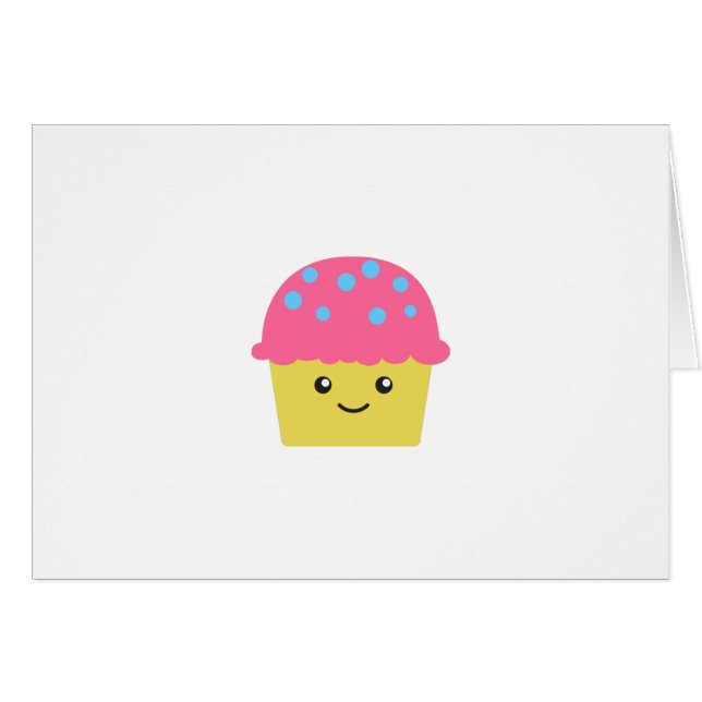 Cupcake kawaii (Anverso (Horizontal))