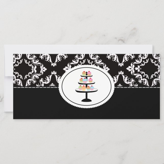 Cupcakes Bakery Certificados de regalo de estilo b (Anverso)