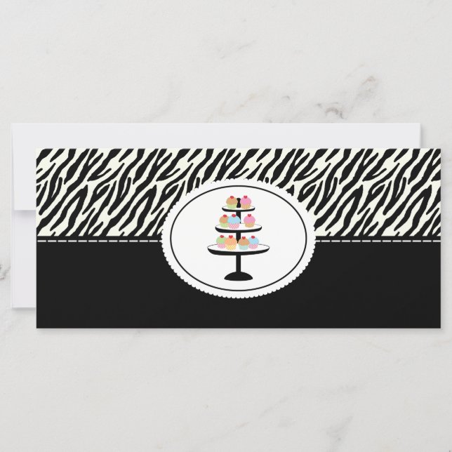 Cupcakes Bakery Certificados de regalo de estilo b (Anverso)