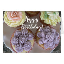 Cupcakes De Buttercream Con Tubería Para Tu Cumple