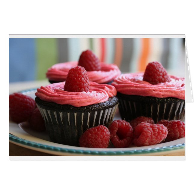 Cupcakes de frambuesa (Anverso (Horizontal))
