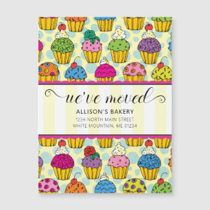 Cupcakes Pattern Bakery Moteando