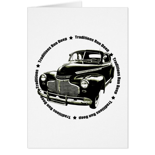 cupé tradicional 1941 de Chevy (Frente)