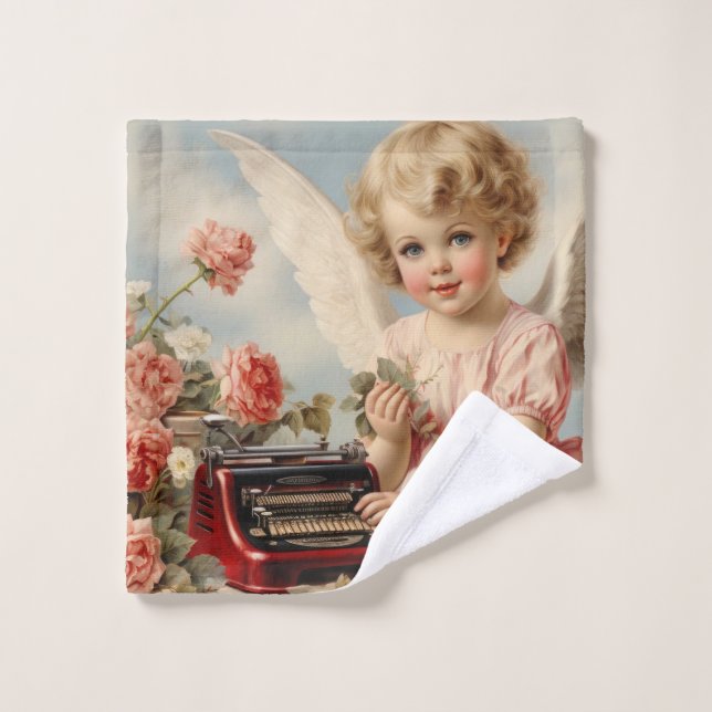 Cupid Angel escribe una carta de amor (Toallita)