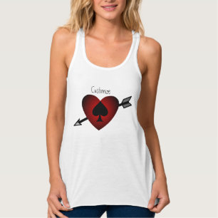 Cupid Heart Black Spade Thunder_Cove Tank Top