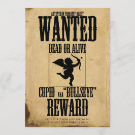 Cupid queria Poster San Valentín invitación a fies