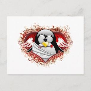 Cupid Tux de la tarjeta del día de San Valentín