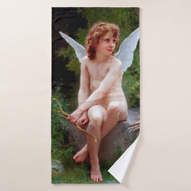 Cupido, Bouguereau (Toalla de baño)