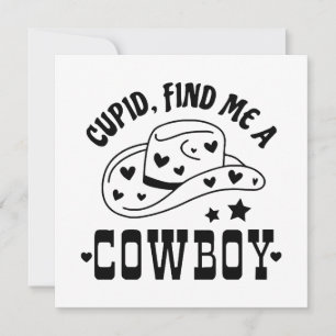 Cupido Encuéntrame un Vaquero Occidental